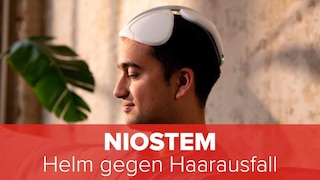 Niostem: Helm gegen Haarausfall
