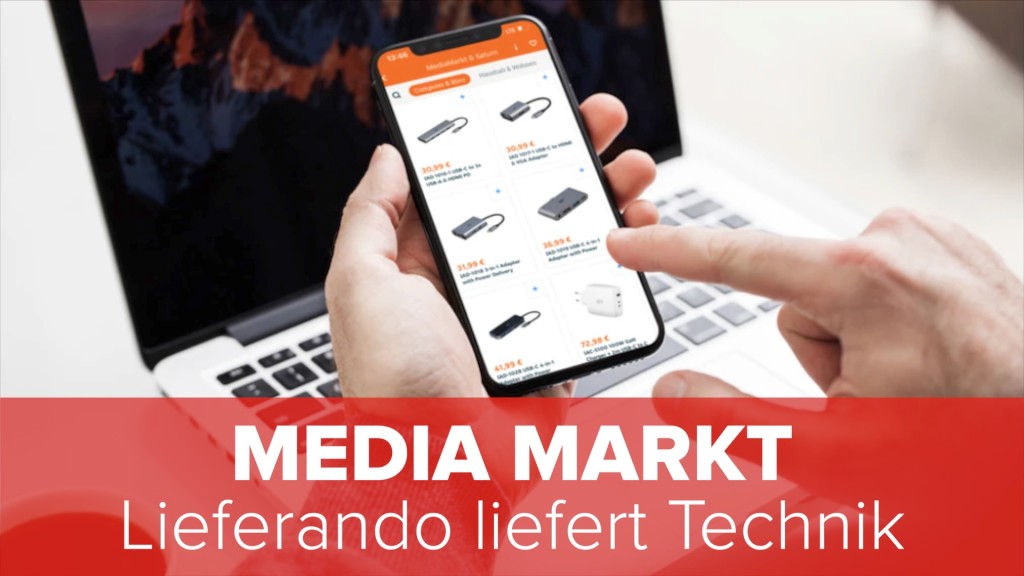 Media Markt Lieferando liefert Technik COMPUTER BILD