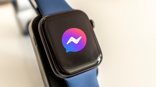 Messenger-App auf der Apple Watch. 