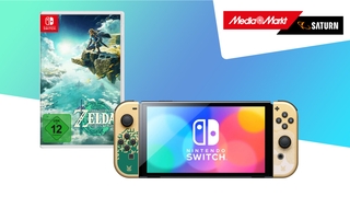 Zelda: Tears of the Kingdom im Set mit Switch OLED bei Media Markt