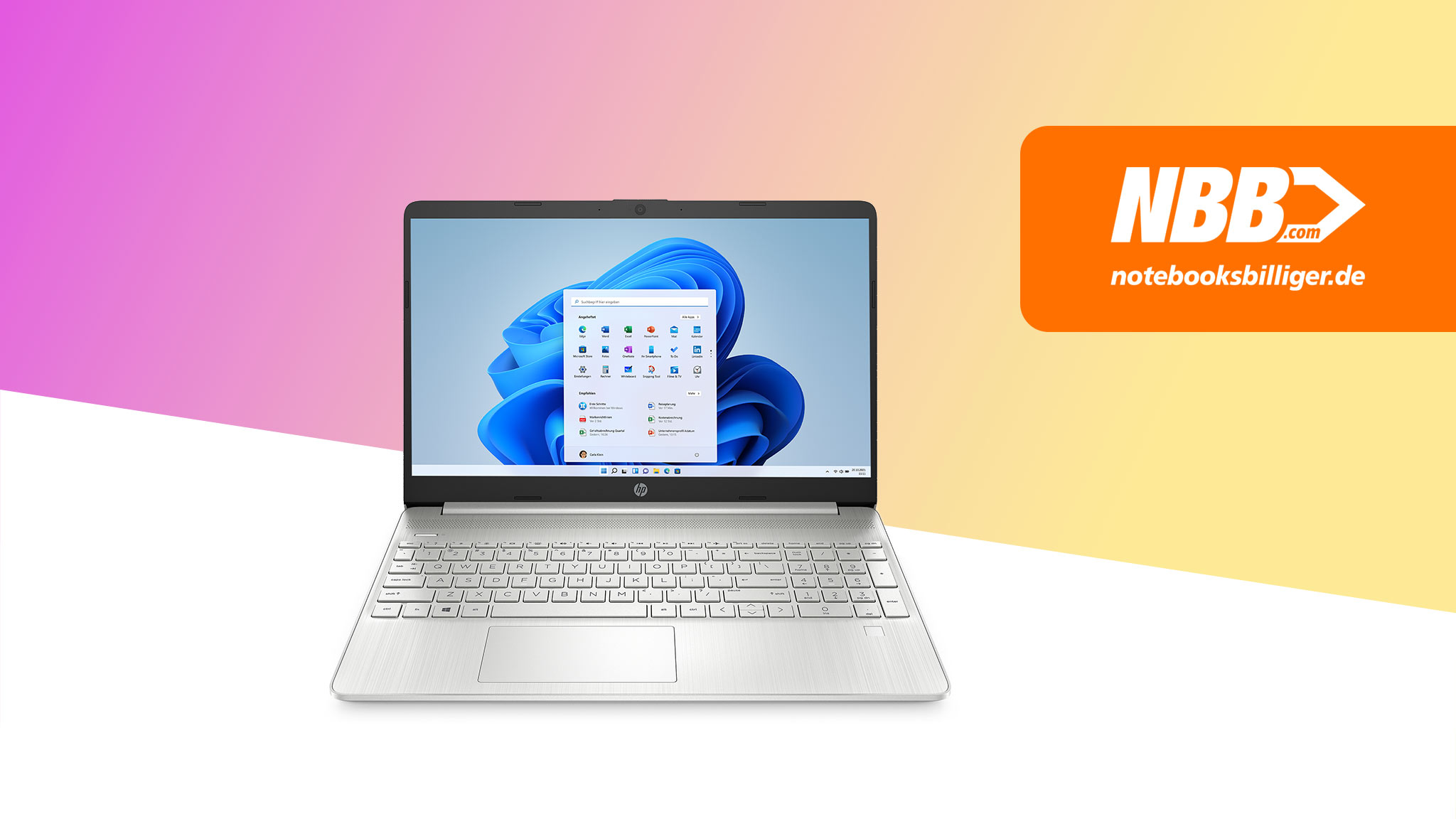 Notebook zum Sparpreis: Office-Laptop von HP für rund 400 Euro