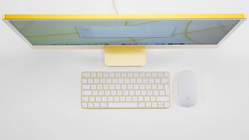 Apple iMac 24 Zoll 2021 M1 Sehr dünnes Gehäuse