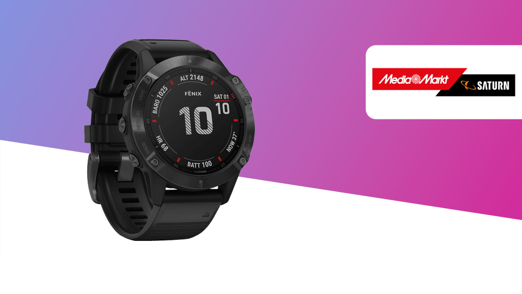 Garmin Deal bei Media Markt Fenix 6 Pro mit GPS zum Spitzenkurs COMPUTER BILD