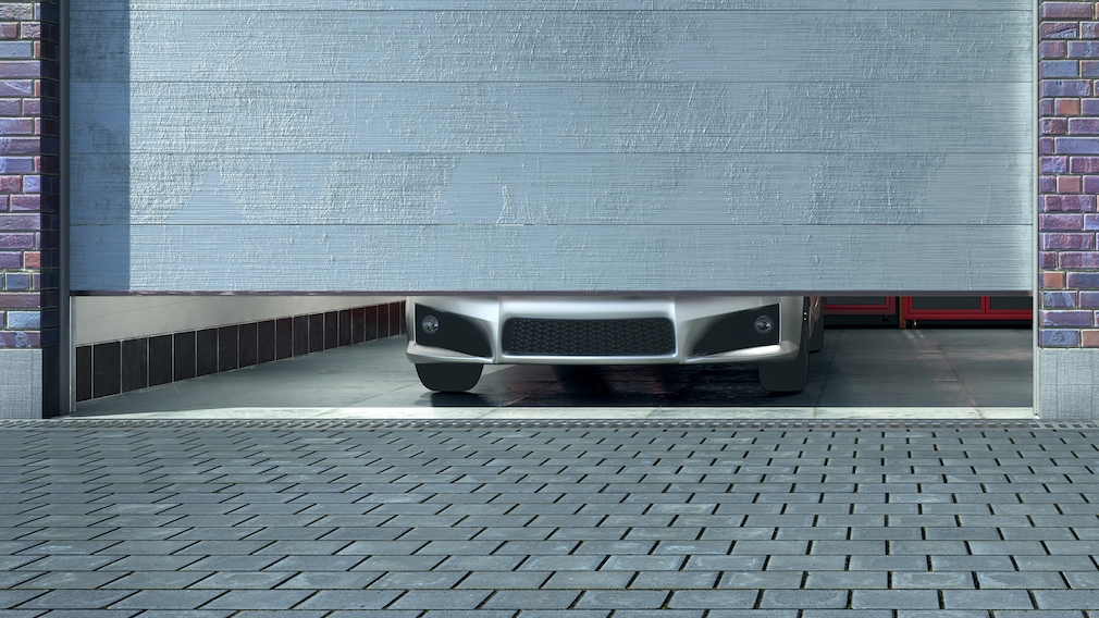 Cartello 'Attenzione: Cancello Si Apre Automaticamente' – Segnale Di Avvertimento In PVC 29,5x21 Cm, Resistente UV, Per Garage Automatico