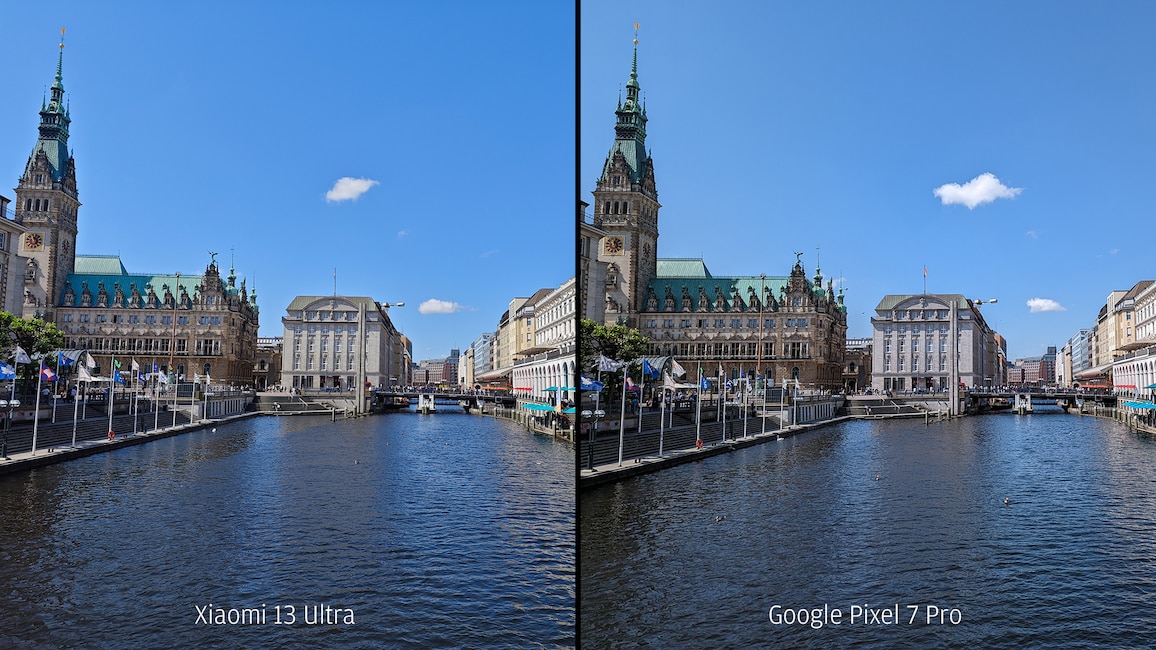 Fotovergleich Xiaomi 13 Ultra Google Pixel 7 Pro