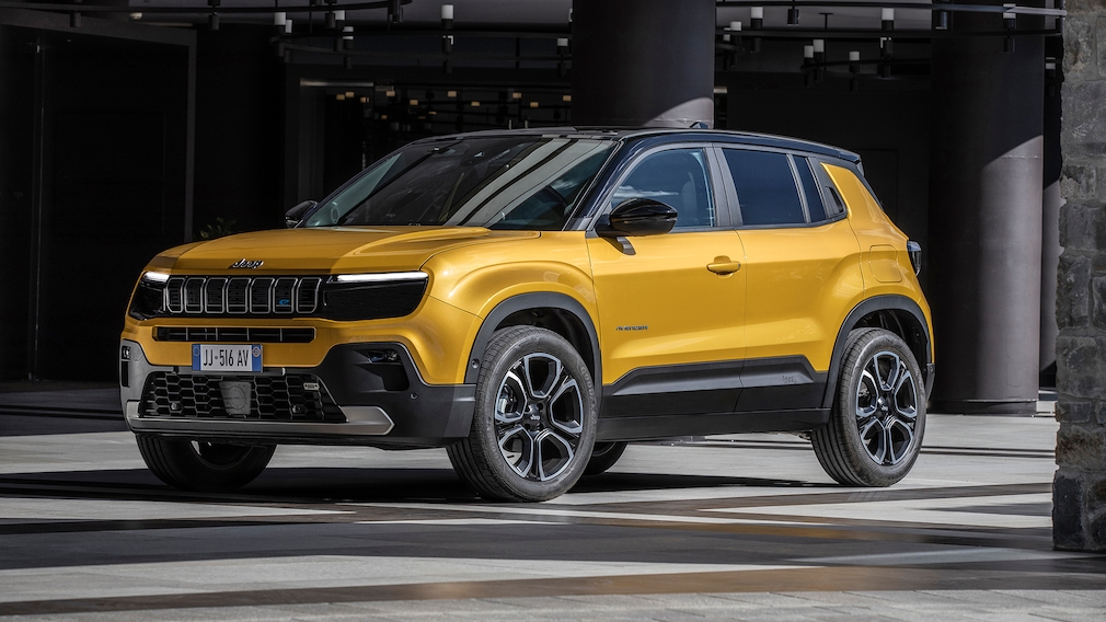 Wunderschne Jeep Avenger Elektro Bild