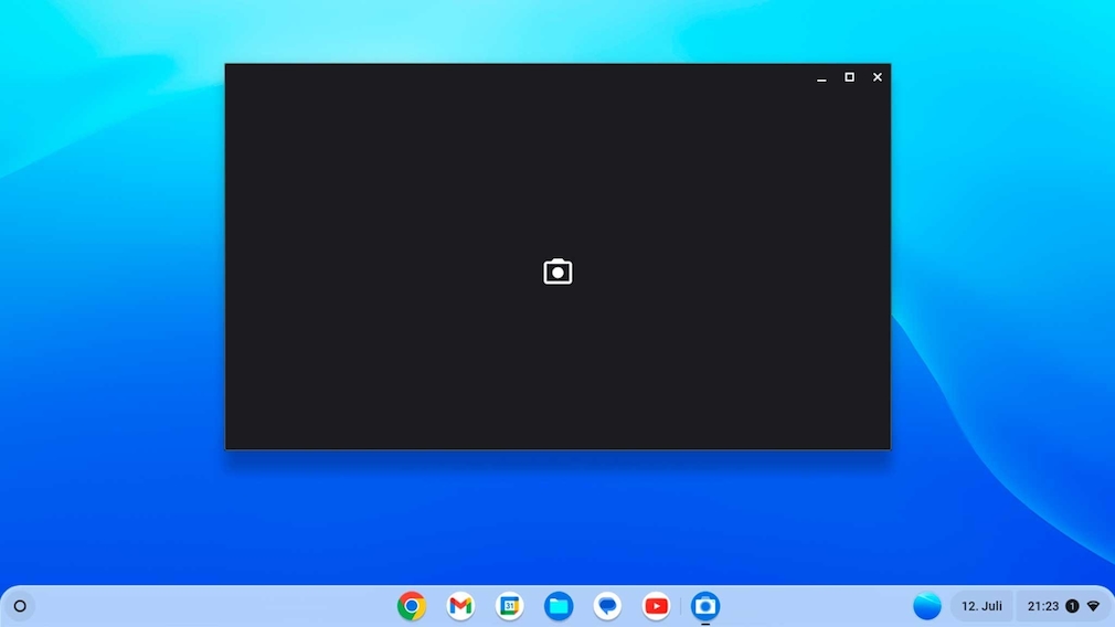 Screenshot von ChromeOS Flex.