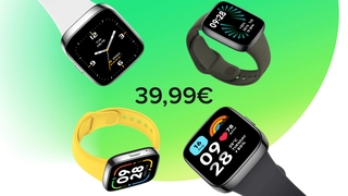 Vier Watch Active 3 Uhren um den Preis von 39,99 Euro angeordnet