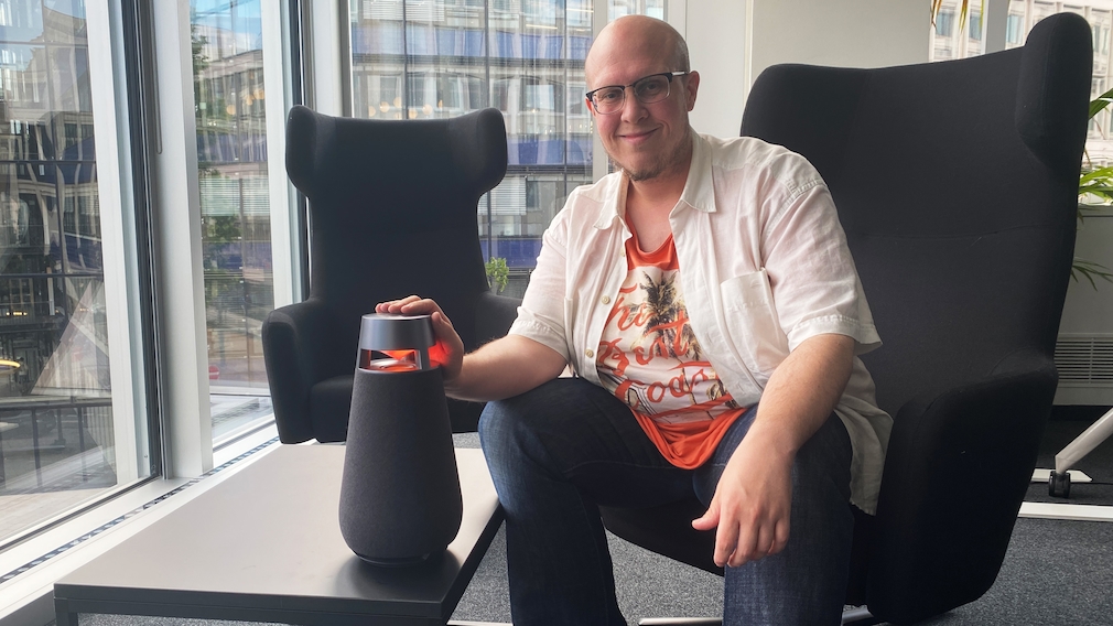 LG Xboom 360 DXO3 im Test: Ein Lautsprecher-Leuchtturm - COMPUTER BILD