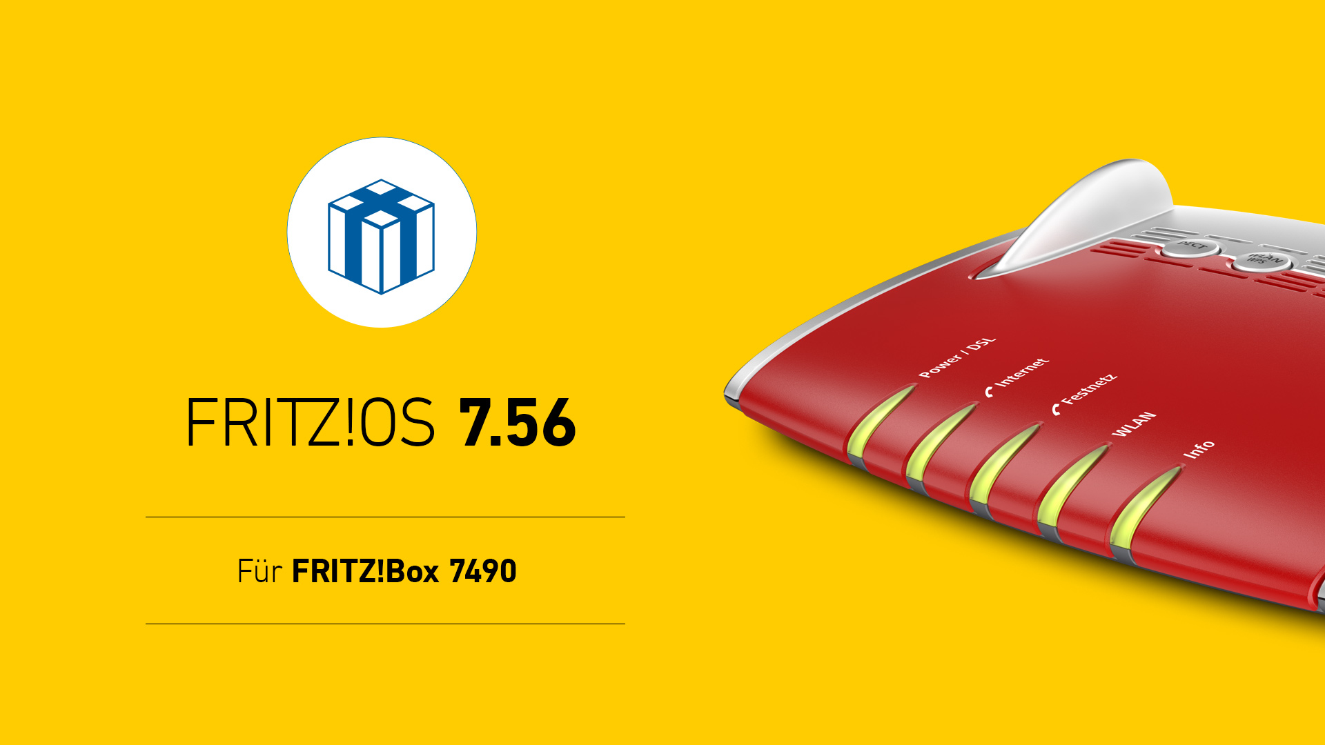 Welche Fritz OS für 7490?