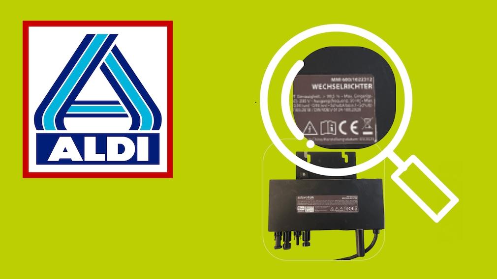 Balkonkraftwerk von Aldi Rückruf unzulässiger Wechselrichter
