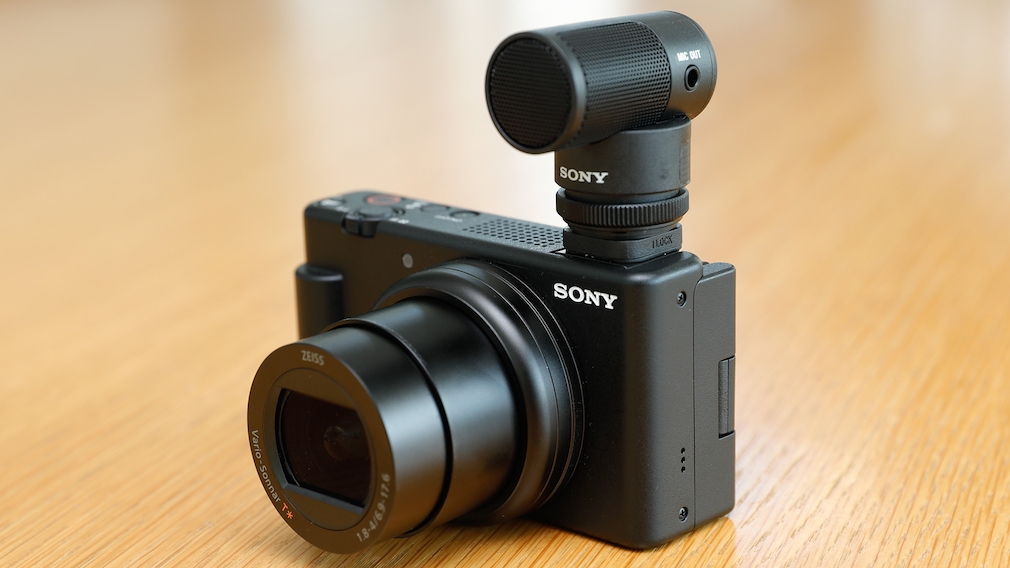 Sony ZV-1 II mit digitalem Mikrofonanschluss