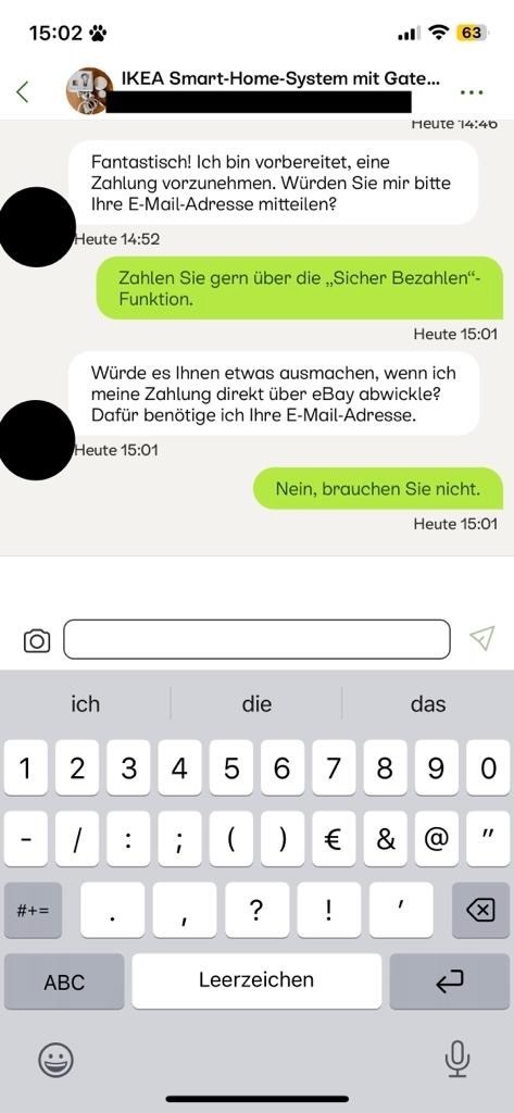 KLEINANZEIGEN K UFER BEHAUPTET ARTIKEL SEI DEFEKT visual data 2