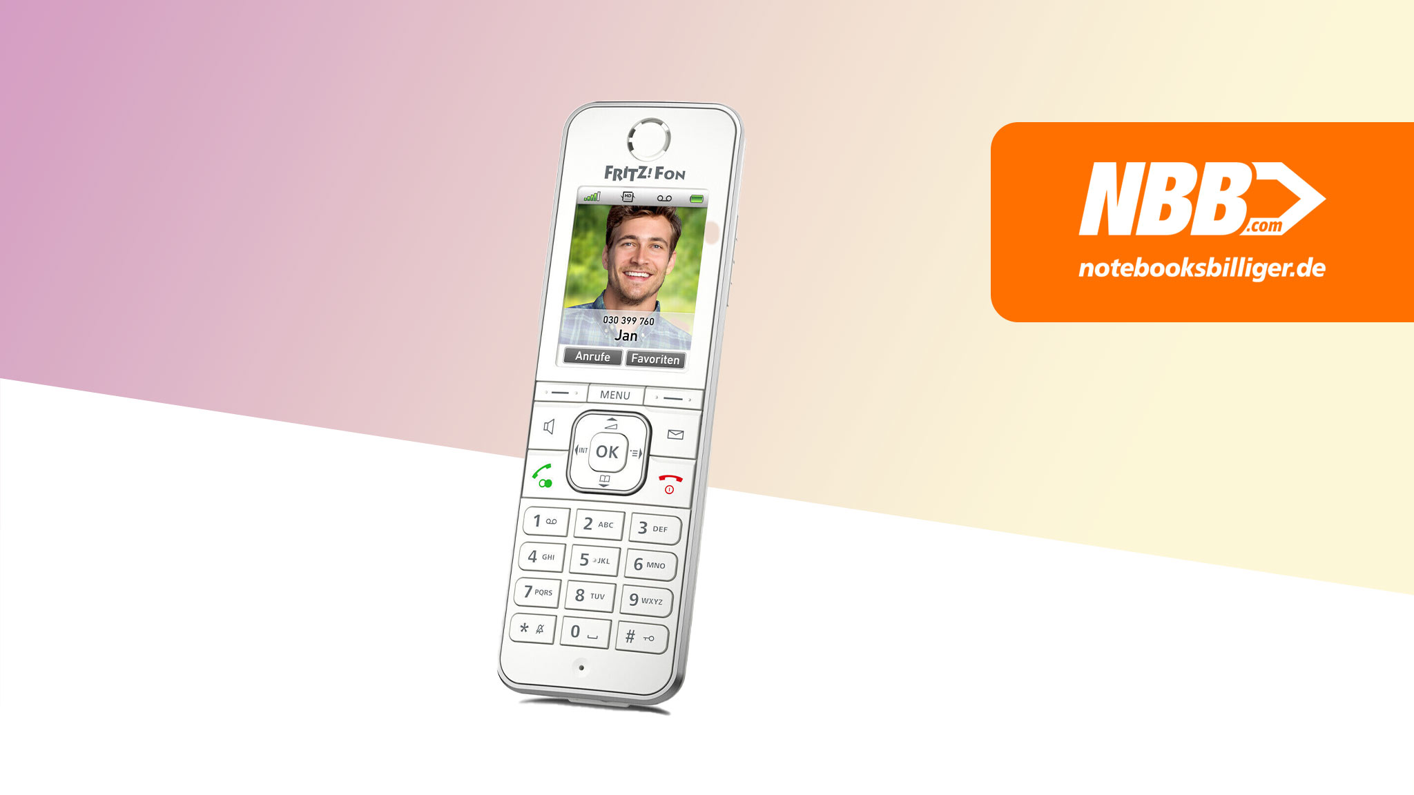 NBB.com: Top-DECT-Telefon AVM FritzFon C6 für nur 64 Euro