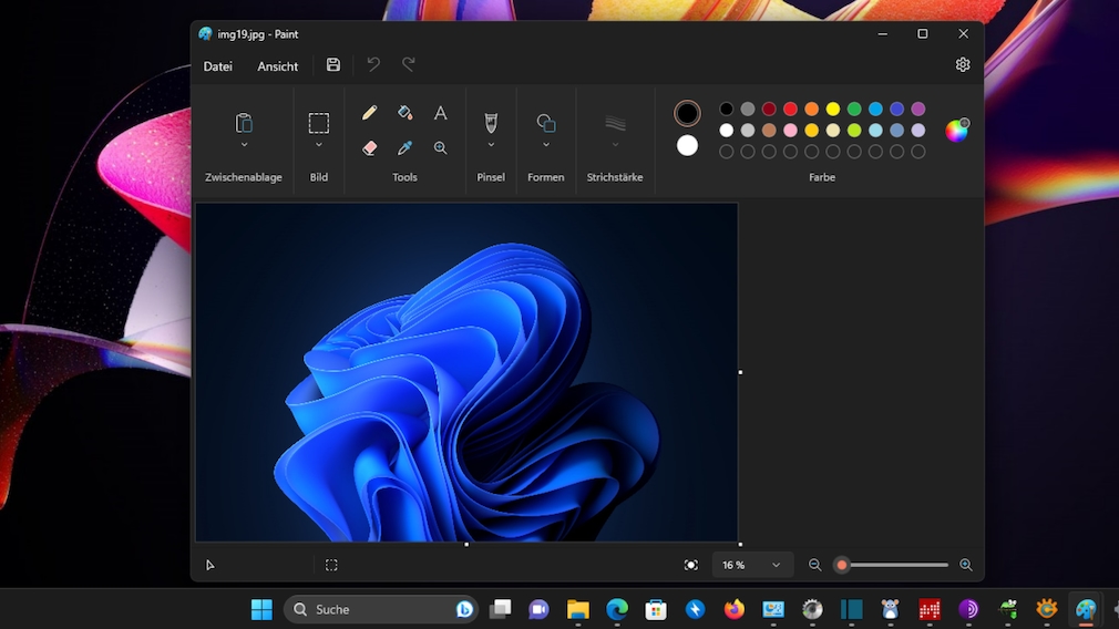 Microsoft Paint Zoomen gelingt dank Update weicher und feiner COMPUTER BILD