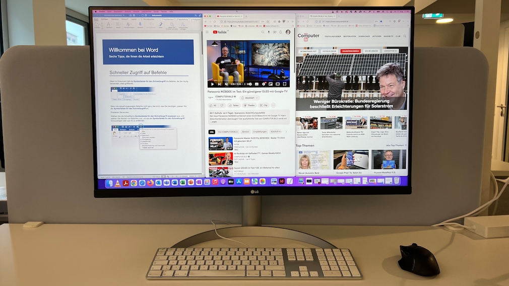 LG 32UP55NPW im Test Groß, günstig, hochauflösend COMPUTER BILD