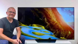 LG OLED65B39LA im Test: Der Fernseher bietet sehr gute Bildqualität zu einem vernünftigen Preis.