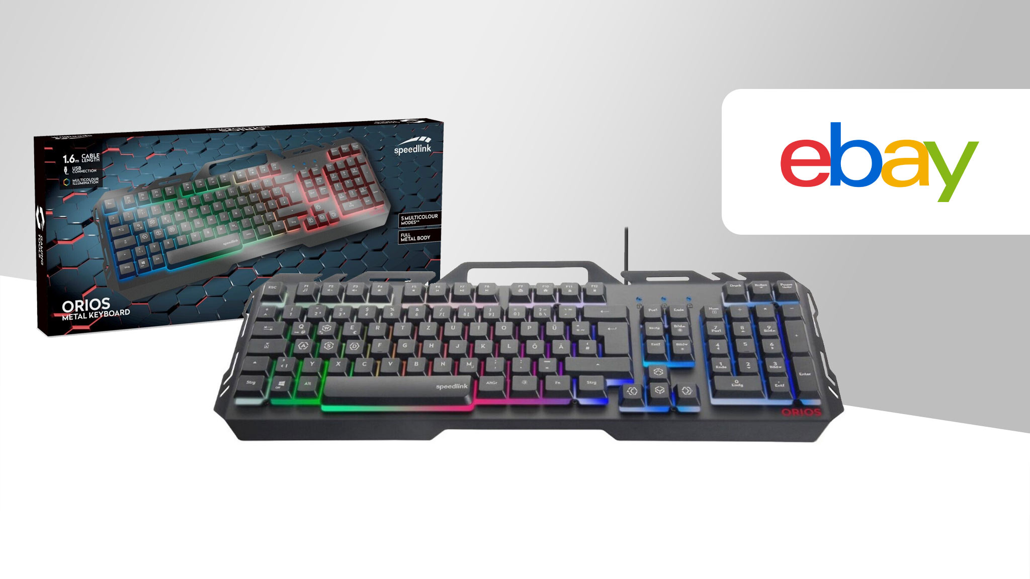 Ebay deal: Speedlink gaming keyboard for only 13 euros!