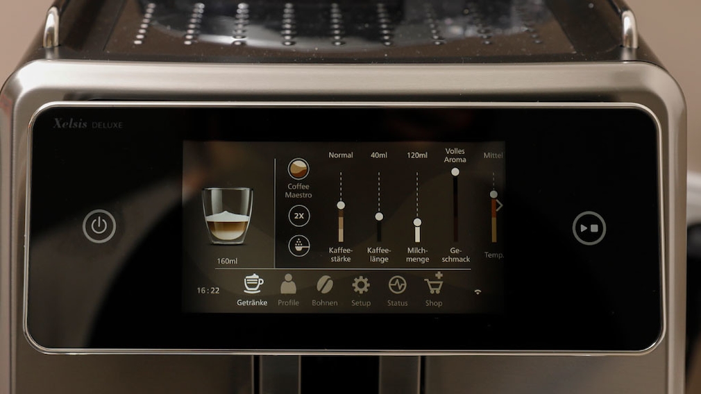 Pantalla LCD Completo Lavadora Café SAECO Xelsis Deluxe SM8785 SF417218