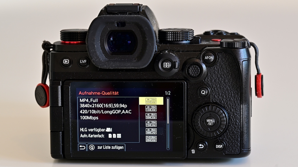 Panasonic Lumix G9 II Videofunktionen