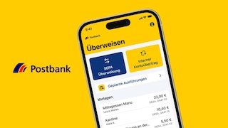 Bild der Postbank App