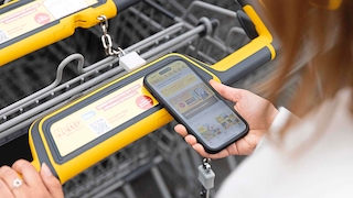 Netto: Einkaufswagen per Smartphone-App entsperren