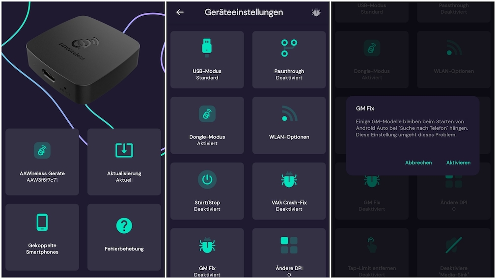 Android Auto kabellos: Adapter von AAWireless im Praxis-Test - COMPUTER BILD