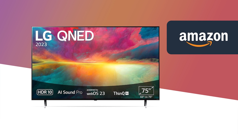 Amazon-Angebot: Brandneuer Smart-TV mit 75 Zoll, QNED und Active HDR für nur 950 Euro