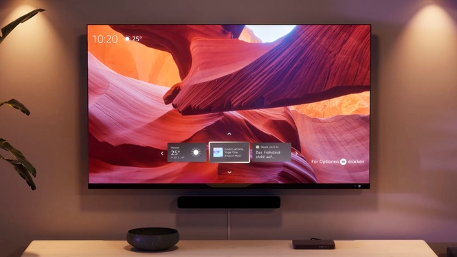 Amazon Fire TV Stick 4K Max: In Fernsehpausen bringt der Ambient-Modus Kunstwerke auf den Bildschirm.