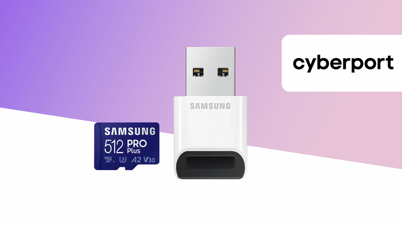 Samsung-microSD 512 GB mit Adapter zum Cyberport-Bestpreis - COMPUTER BILD