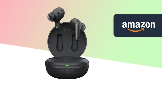 Amazon-Angebot: Gute Bluetooth-Kopfhörer mit ANC und UV-Licht von LG für 65 Euro