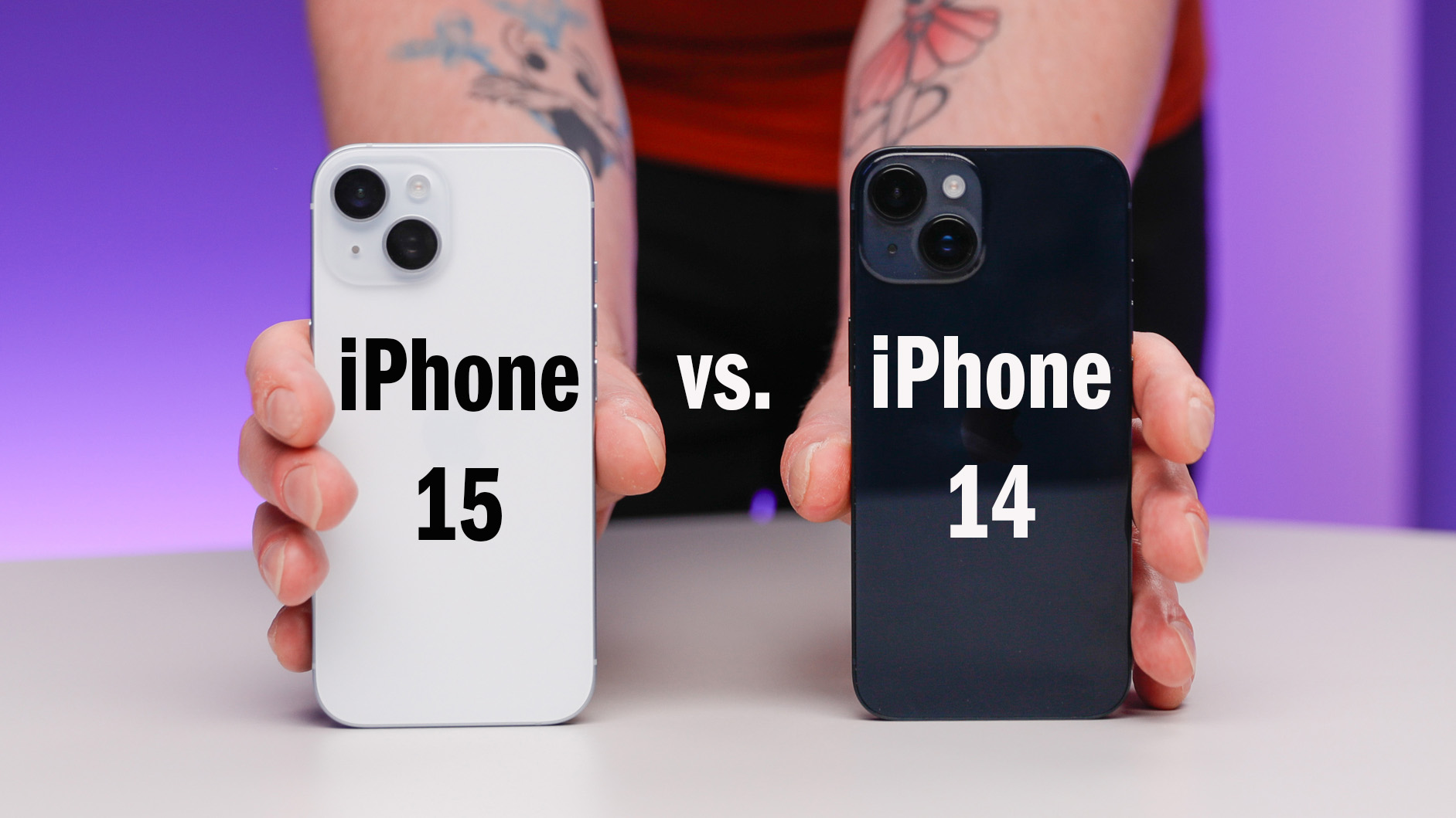 iPhone 14 vs. iPhone 15 im Vergleich: Der Test offenbart die Unterschiede!