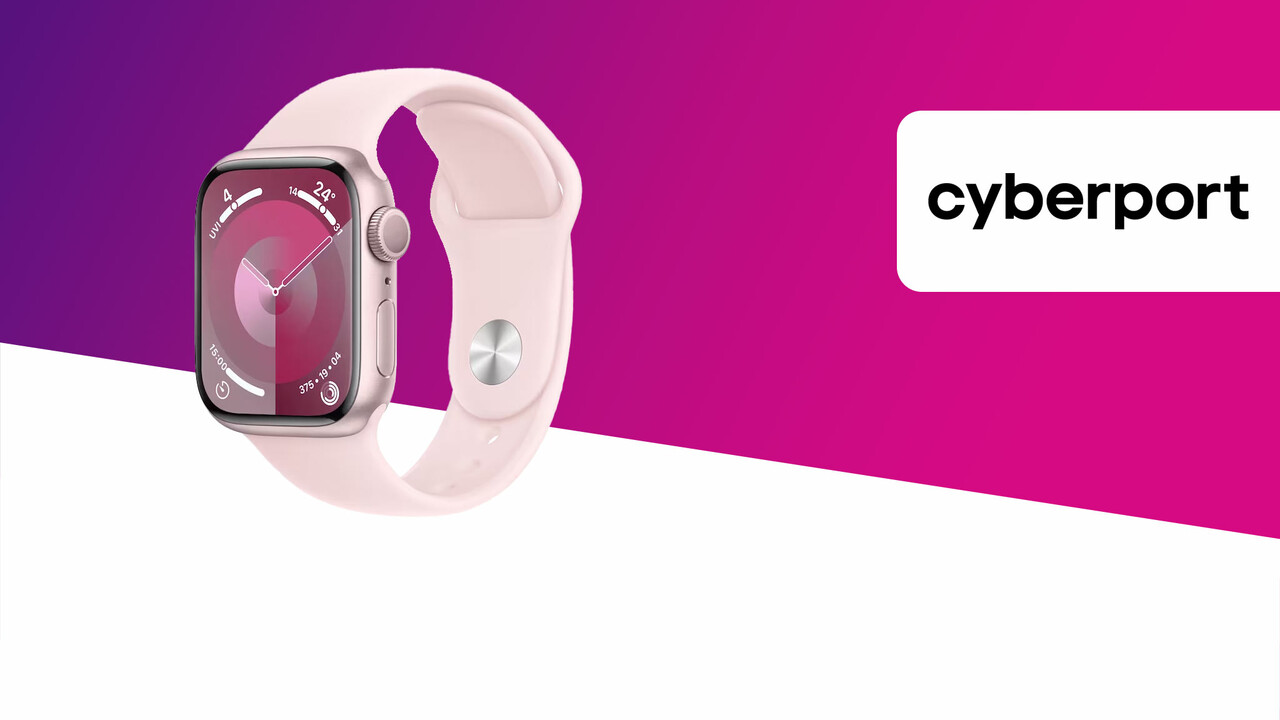CyberportDeal Apple Watch 9 Rosè zum Bestpreis nur 429 Euro
