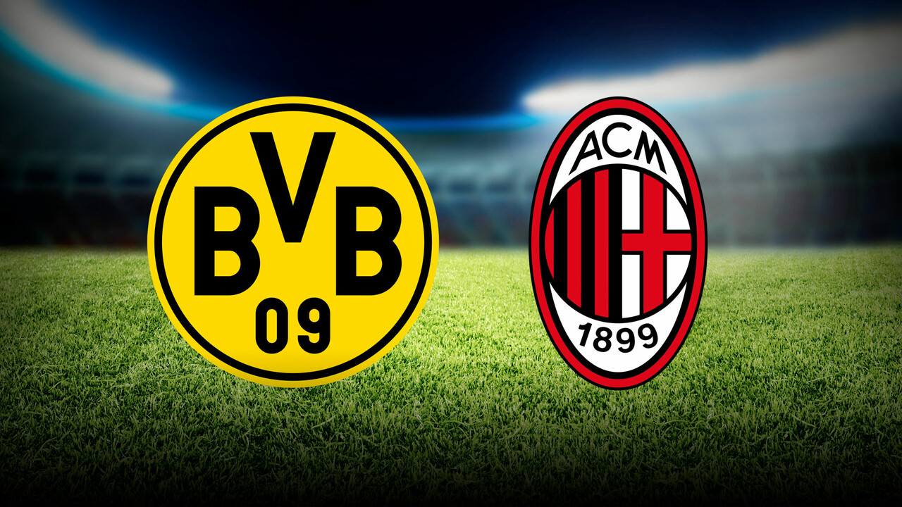 Champions League: Borussia Dortmund gegen AC Mailand live im TV und Stream