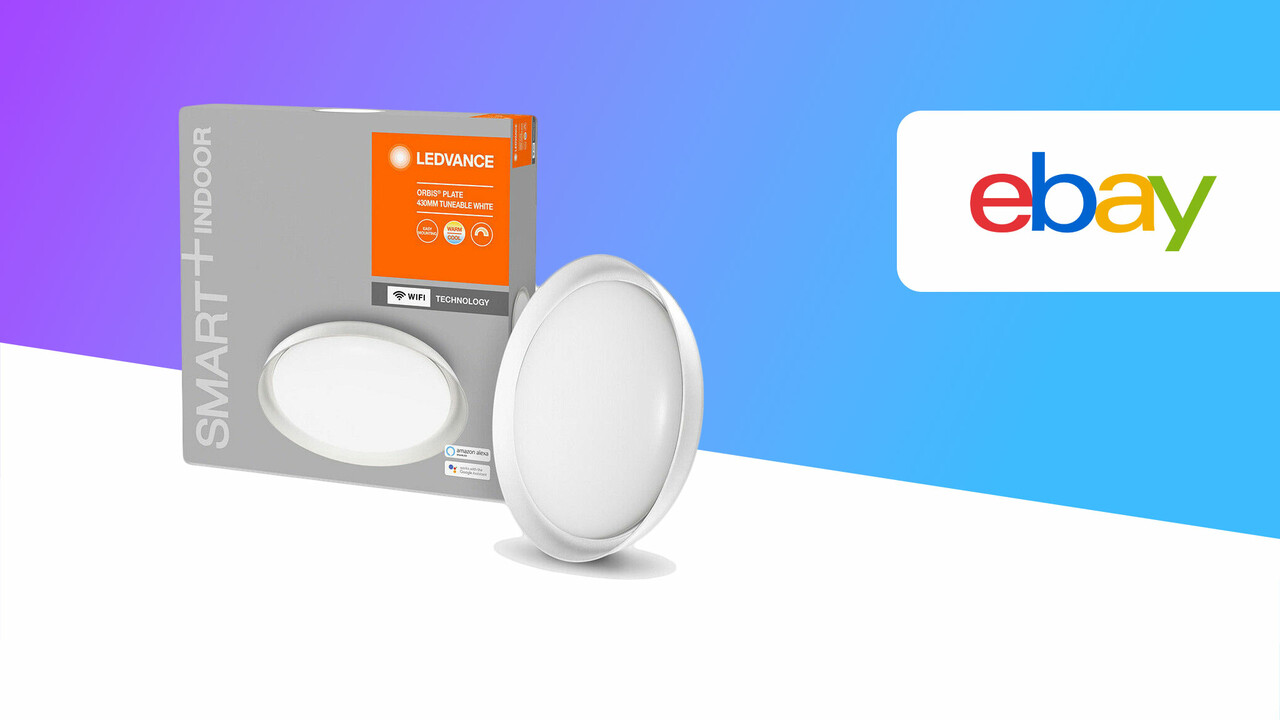 Tiefpreis-Deal bei Ebay: Ledvance Smart+ LED-Deckenleuchte für unter 15  Euro!