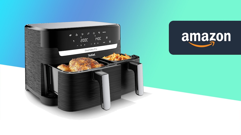 Amazon-Deal: Tefal EY9018 Dual Easy Fry für 164 Euro! - COMPUTER BILD