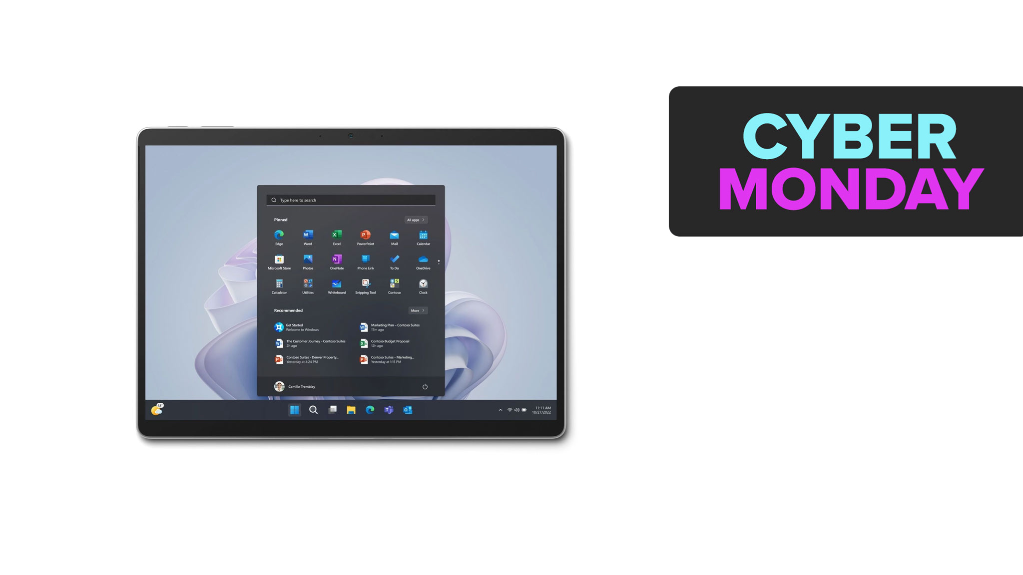 Cyber Monday Tablet: Microsoft Surface Pro 9 im Angebot bei Amazon