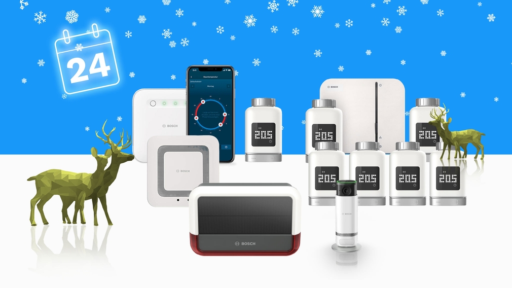 AdventskalenderGewinnspiel 2023 Bosch Smart Home Paket kostenlos