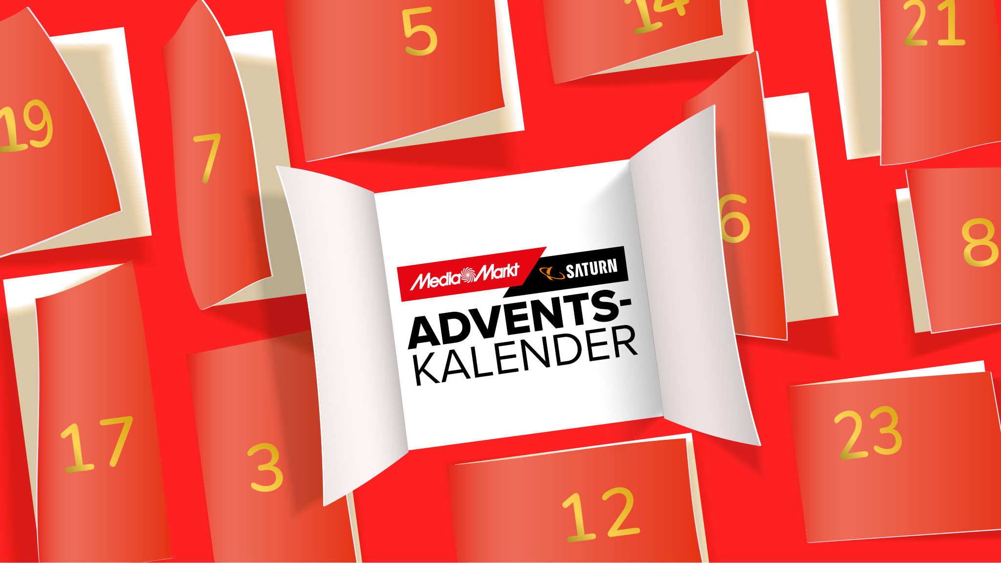 Adventskalender von Media Markt Jetzt Türchen öffnen und sparen