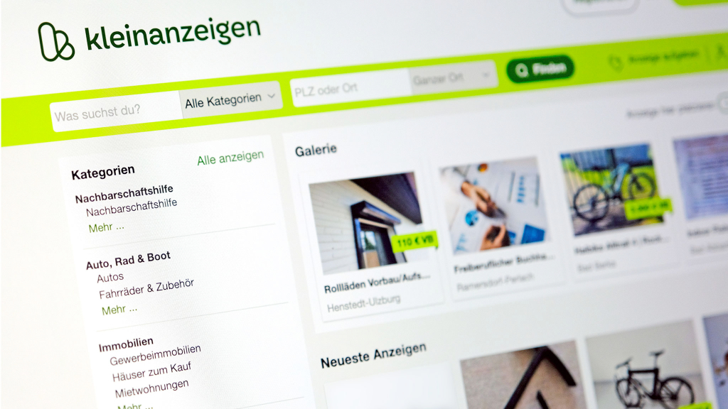 Jetzt shoppen Sie bei Kleinanzeigen auch mit Apple Pay