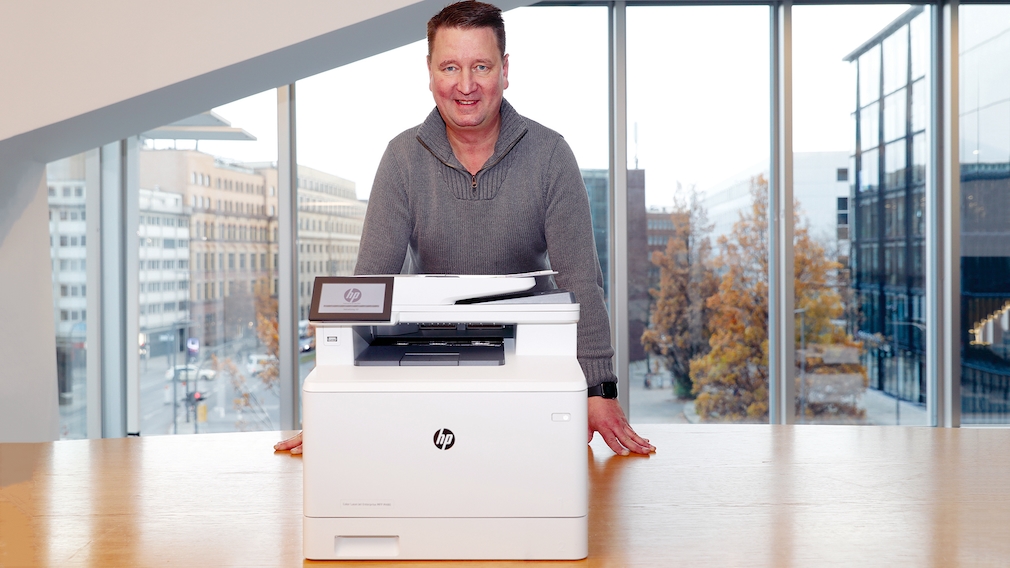 HP Color LaserJet Enterprise MFP M480f im Test: Flinker Farblaser ...