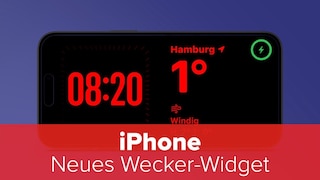iPhone iOS 17.2: Neues Wecker-Widget