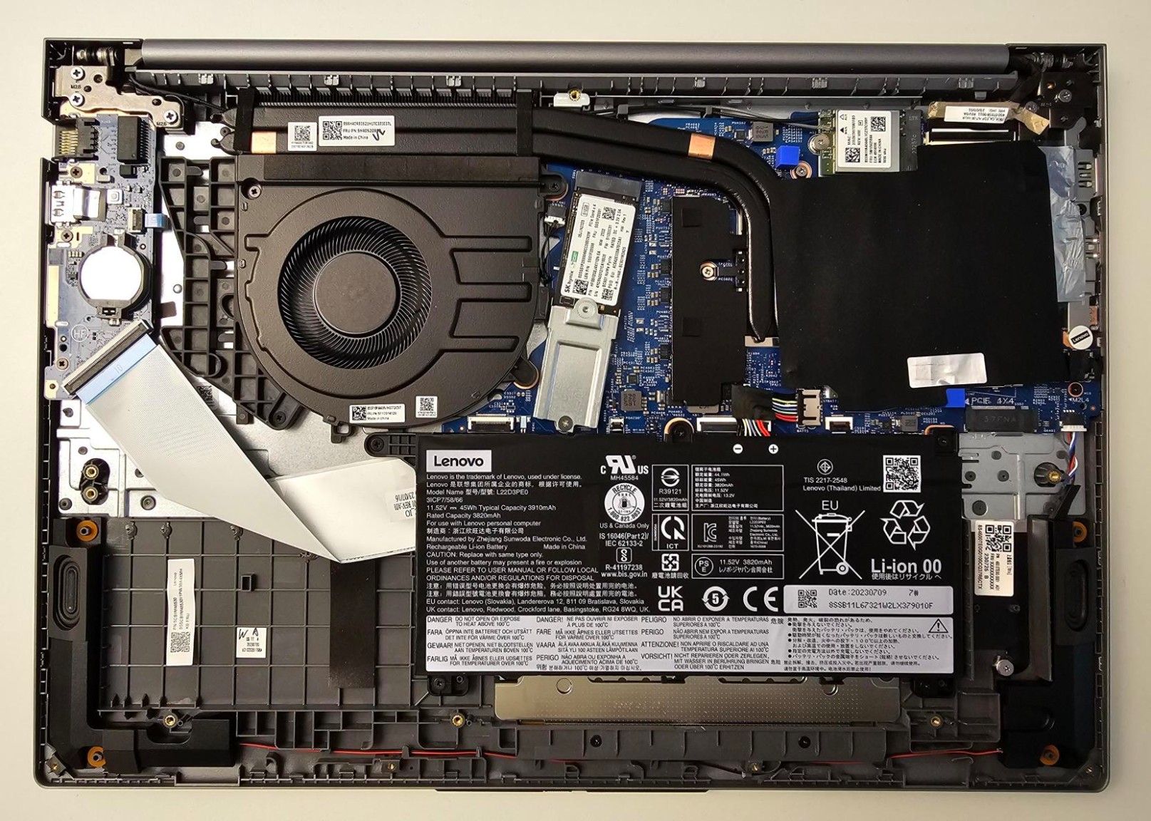 Ventola CPU Compatibile Con Lenovo ThinkBook 16 G6/G7/G8 – PN BA007ASHNF2300TN