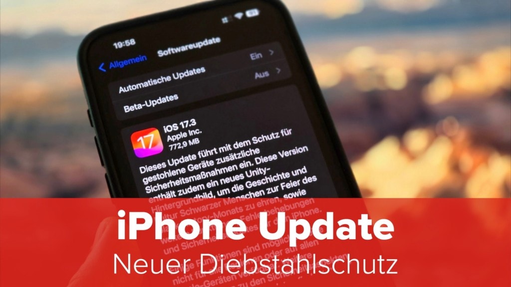 iOS 17.3 Update so aktivieren Sie den Schutz für gestohlene Geräte COMPUTER BILD