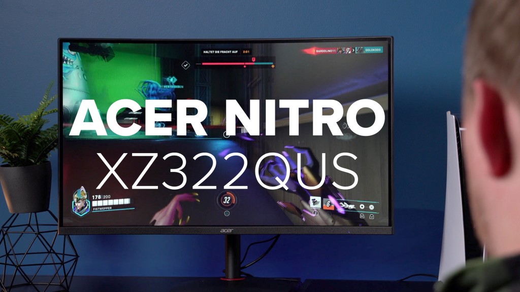 Acer Nitro XZ322QUS im Test: Vielseitig und günstig - COMPUTER BILD