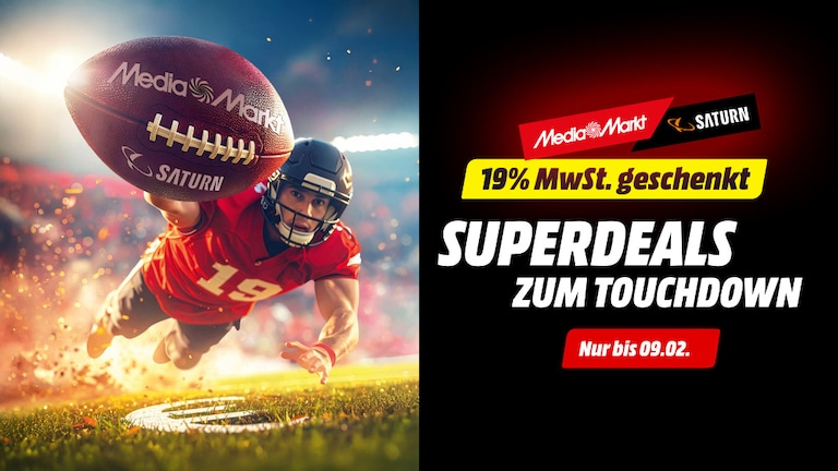 Mehrwertsteuer geschenkt! 19-Prozent-Aktion mit vielen Top-Deals bei Media Markt