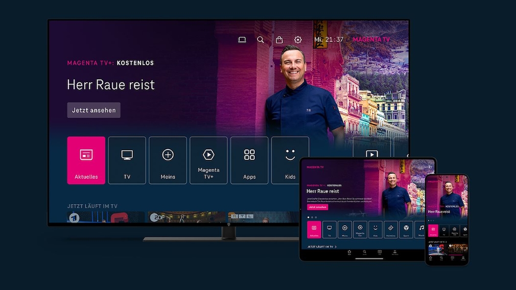 Magenta Computer Telekom stellt überarbeitetes Magenta TV vor - COMPUTER BILD