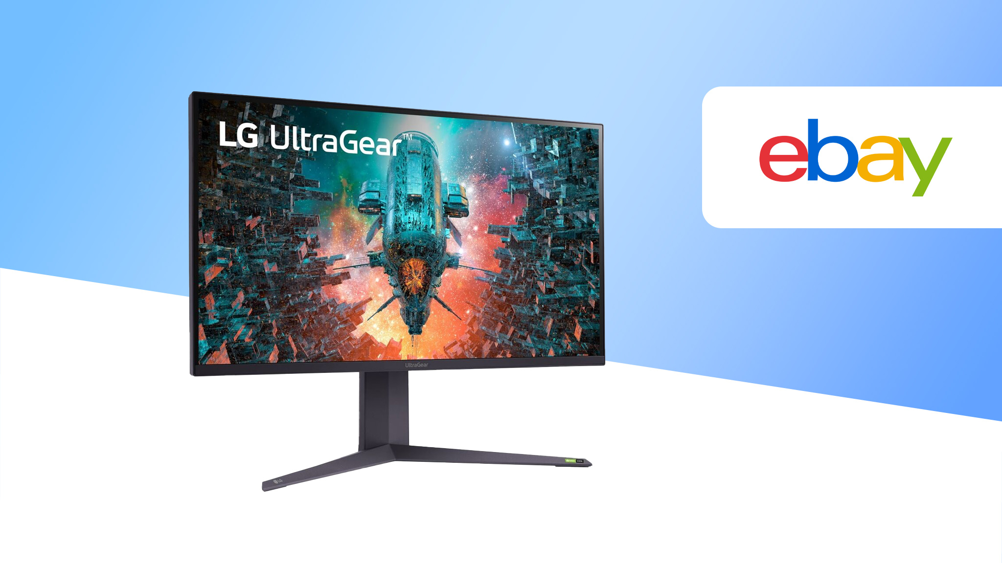 Gaming-Monitor LG UltraGear 32GQ950P-B jetzt für nur 750 Euro bei Ebay!