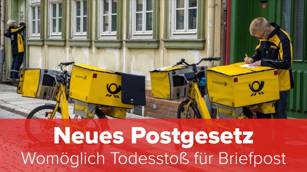 Neues Postgesetz: Womöglich Todesstoß für Briefpost