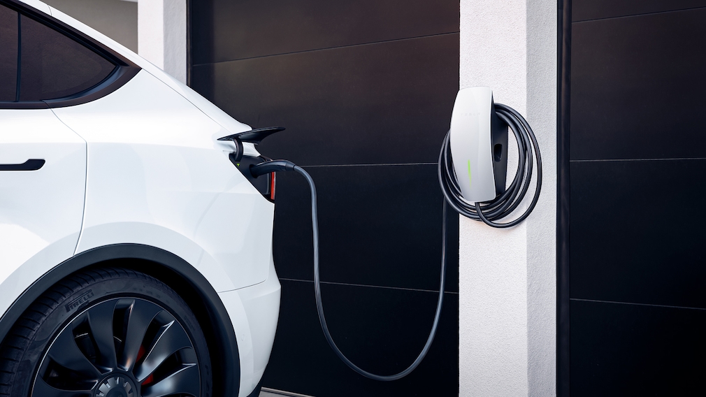 Tesla Ladestation Zuhause